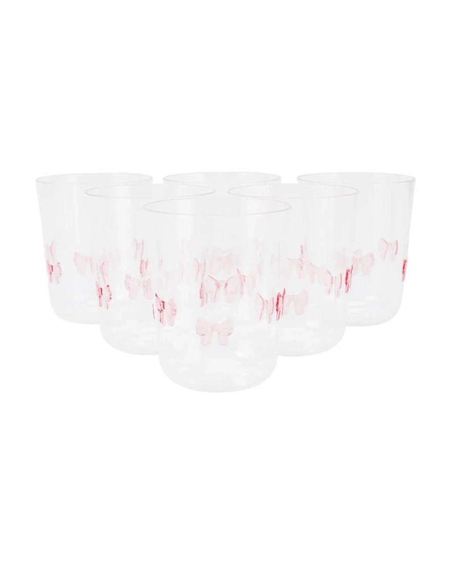Reusable Bow Tumbler