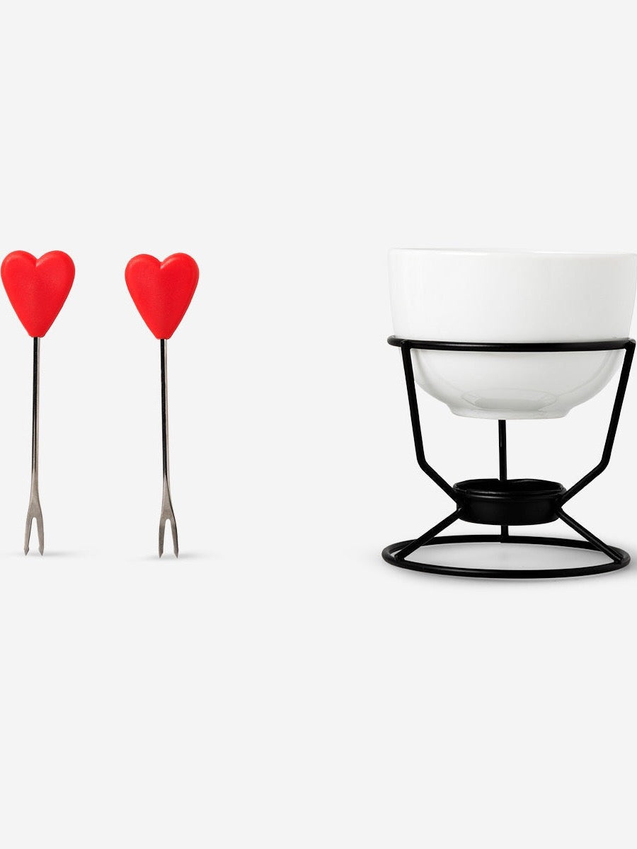 (New) Choc Fondue Set For 2