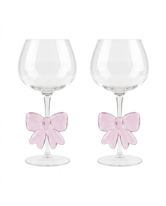 Bow Glasses Millennial Pink