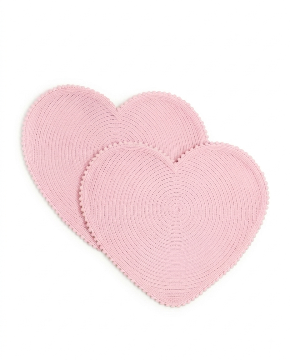 Heart Shaped Placemats