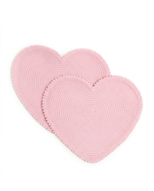 Heart Shaped Placemats