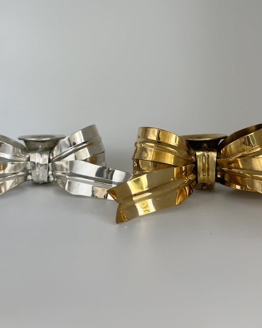 Bow Candle Holder