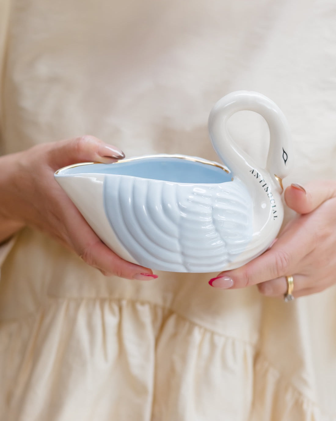 Swan Gravy Boat