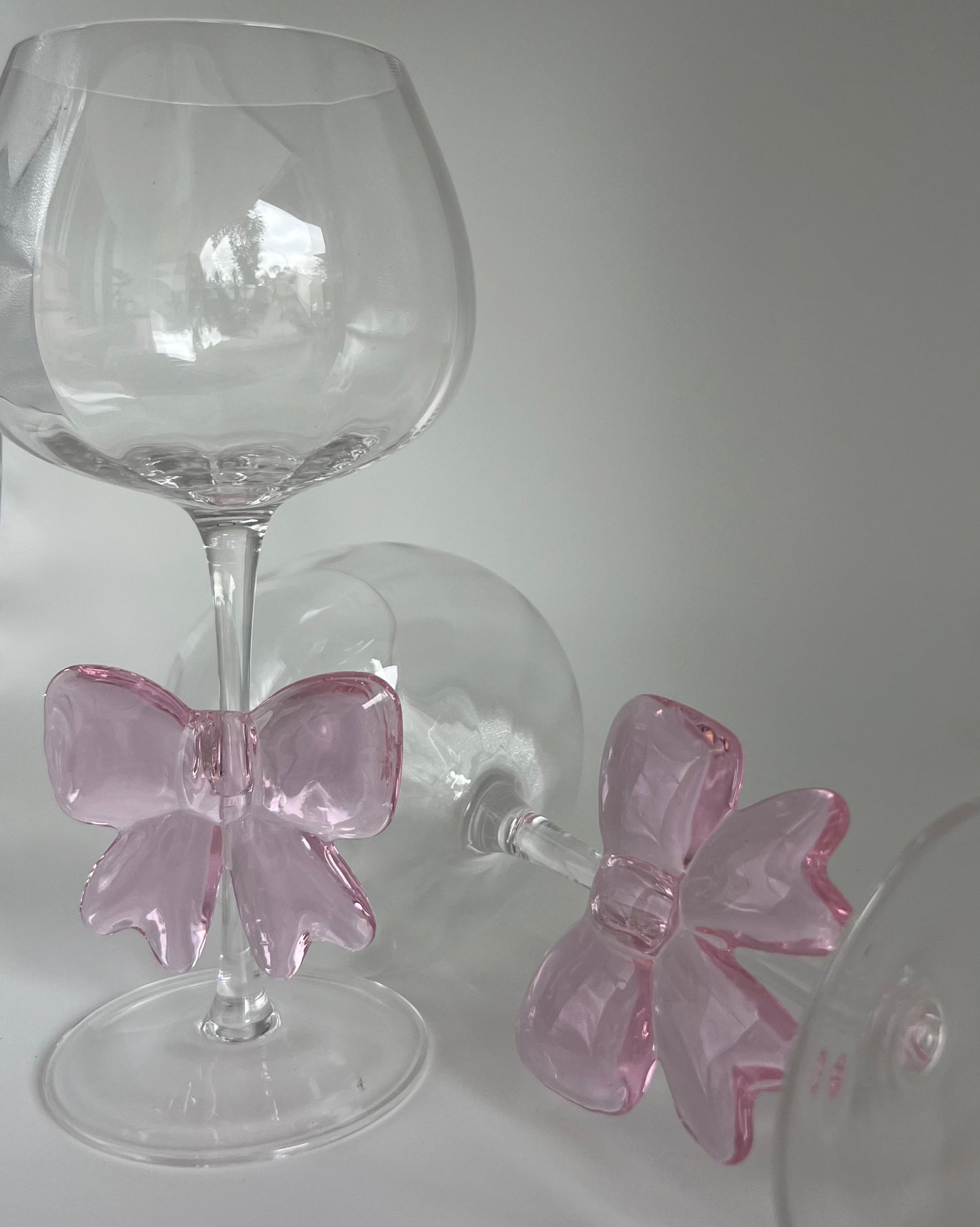 Bow Glasses Millennial Pink