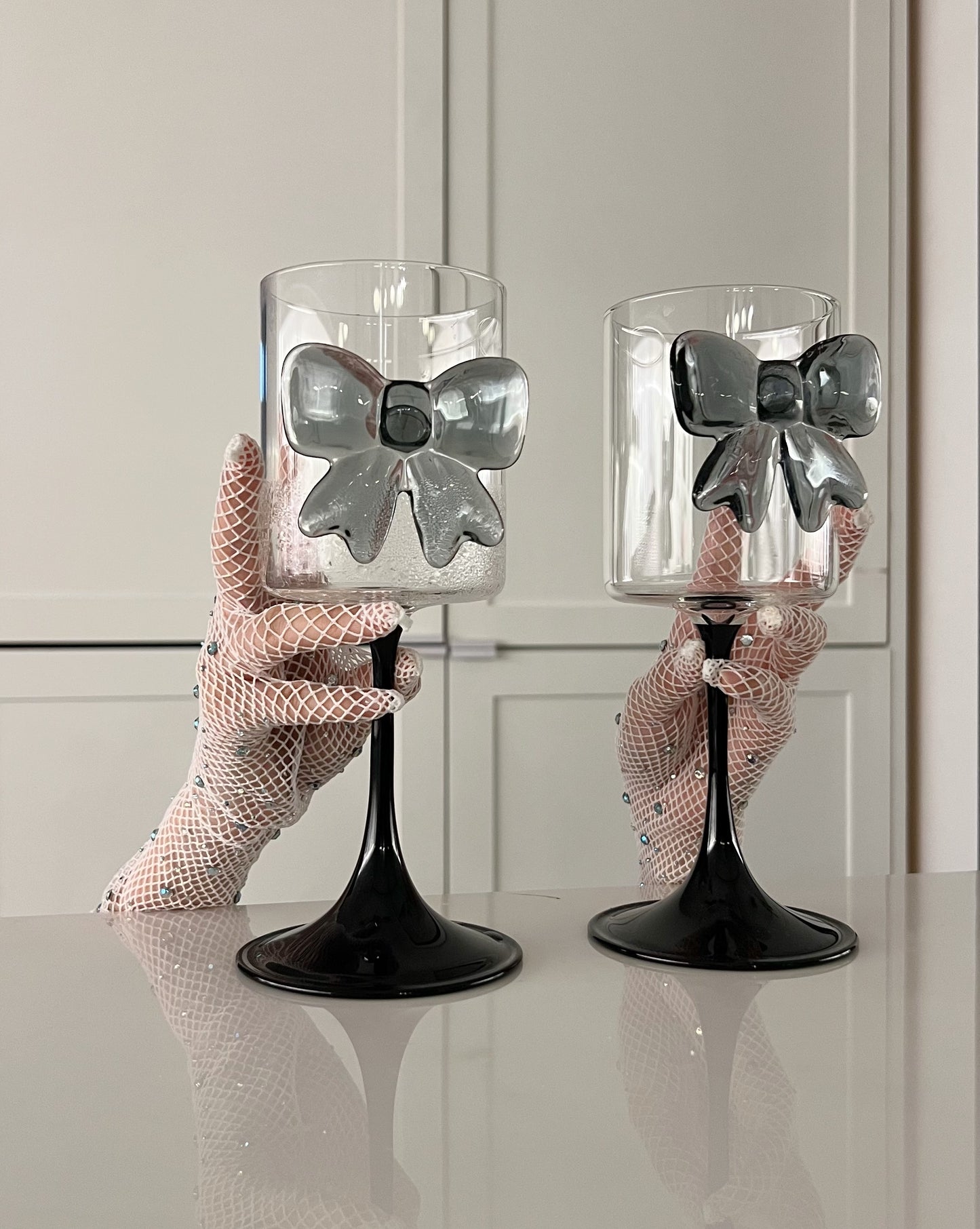 Bow Glasses Empirical Grey